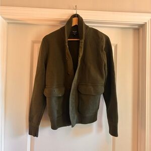 Todd Snyder Olive Knit Sweater